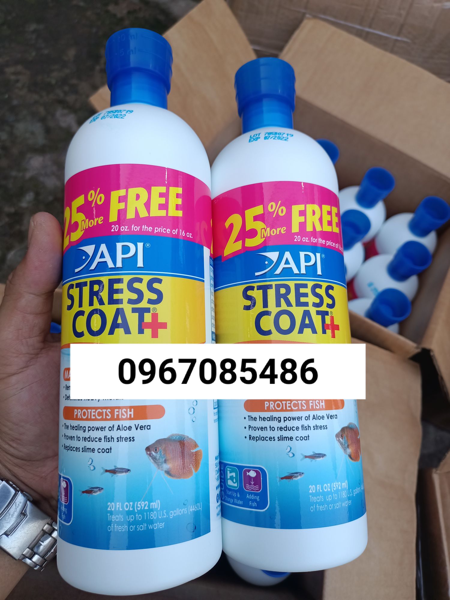 Stress coat của mỹ hàng chính hãng chai 473ml