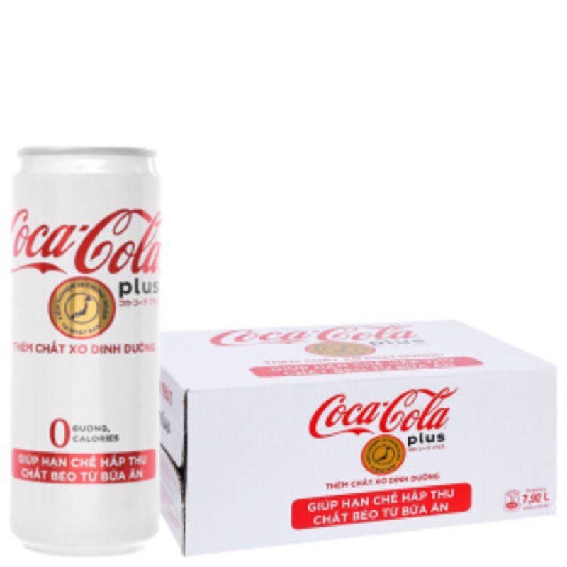 Coca Cola Plus 330ml 24 Lon