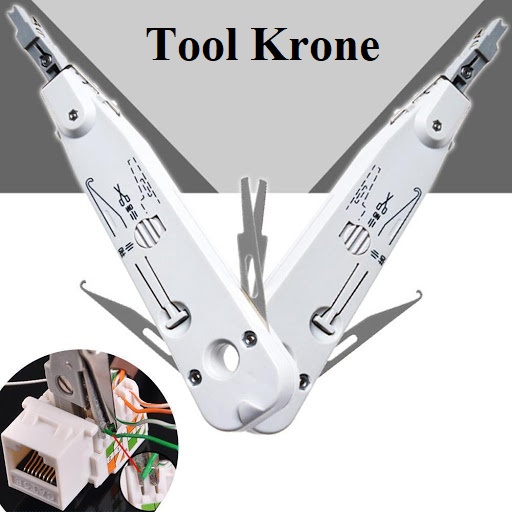 Kềm nhấn mạng KRONE chuyên dùng nhấn dây mạng dây điện thoại - Tool nhấn mạng cao cấp