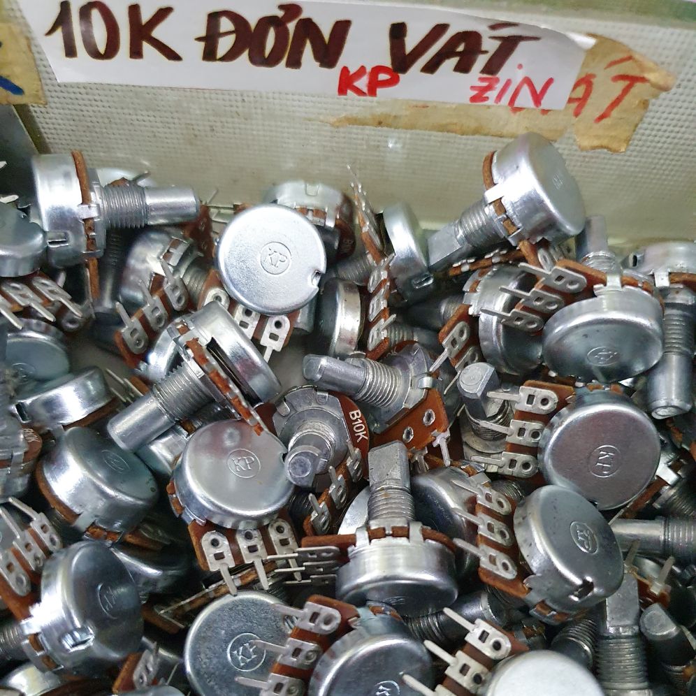 10 chiếc chiết áp 10k đơn vát zin