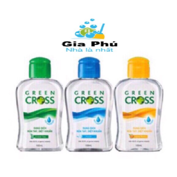 Nước rửa tay khô diệt khuẩn 100ml Green Cross