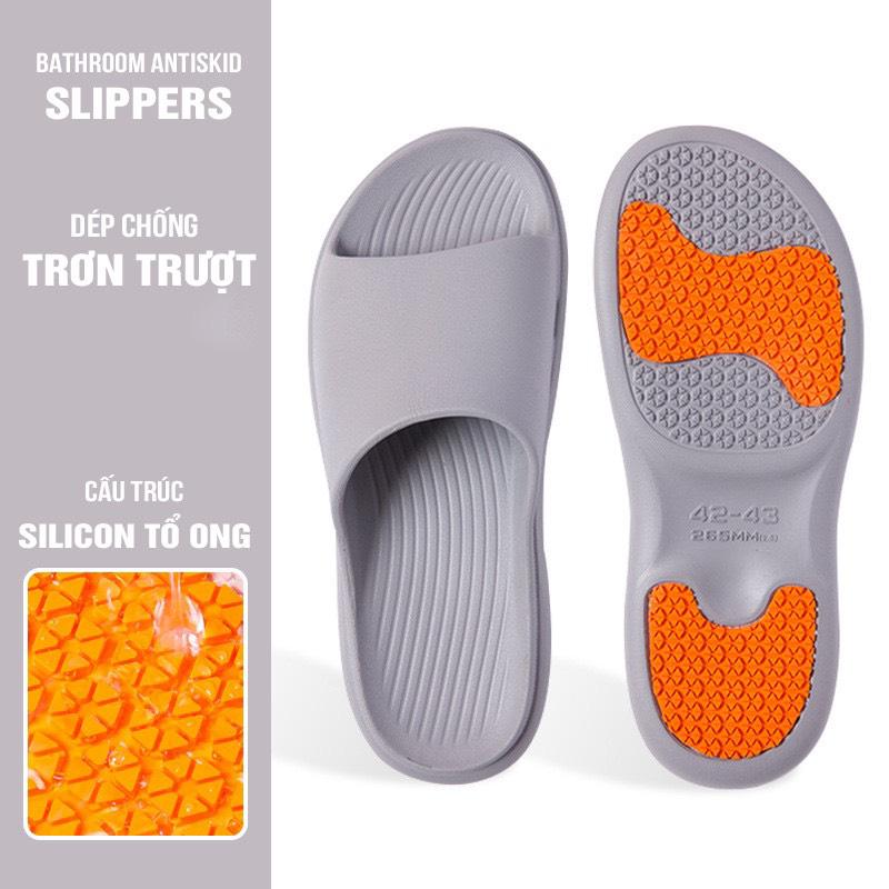 Dép chống trơn trượt màu xám