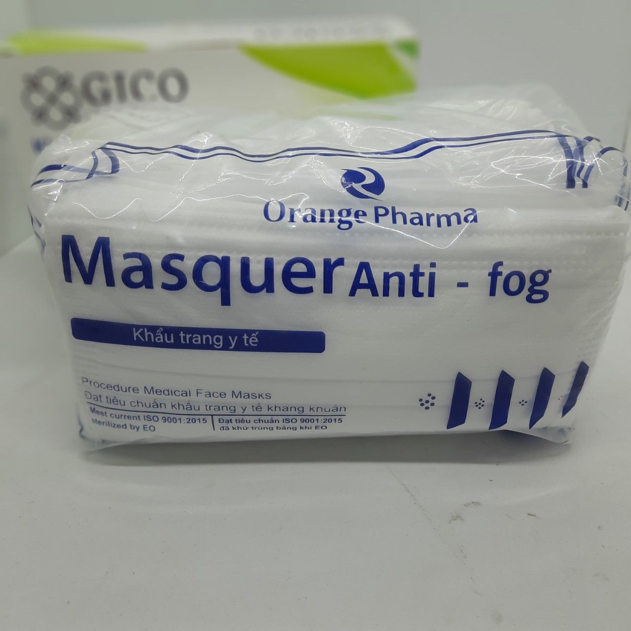 [COMBO 3 HỘP] Gico màu trắng- Khẩu trang y tế 4 lớp hộp 50 cái Gico màu trắng - Đạt tiêu chuẩn