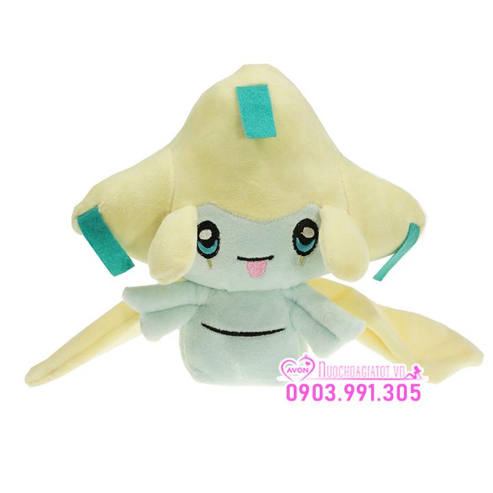 [HCM]TẶNG TÚI QUÀ - GẤU BÔNG POKEMON SAO ĐIỀU ƯỚC JIRACHI 20CM
