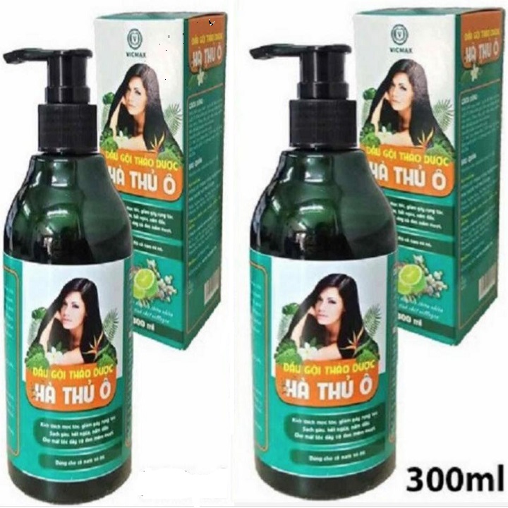 [HCM]Combo 2 Chai Dầu Gội Mượt Tóc Hà Thủ Ô
