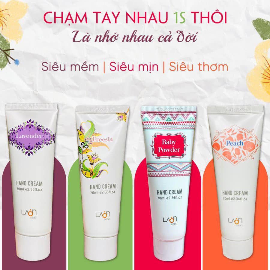 Kem dưỡng da tay laon medi hand cream - wangji