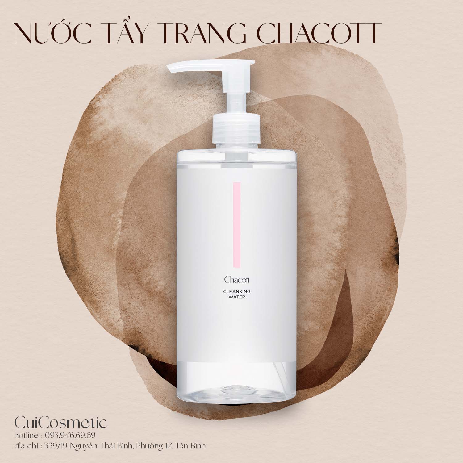 Nước Tẩy Trang Chacott For Professionals 500ml