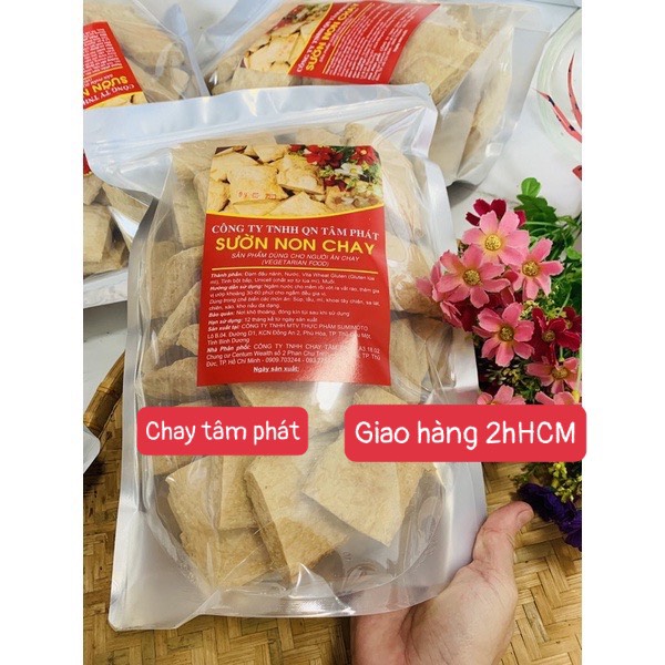  500g Sườn non chay Tâm Phát  Công nghệ nhật bản 