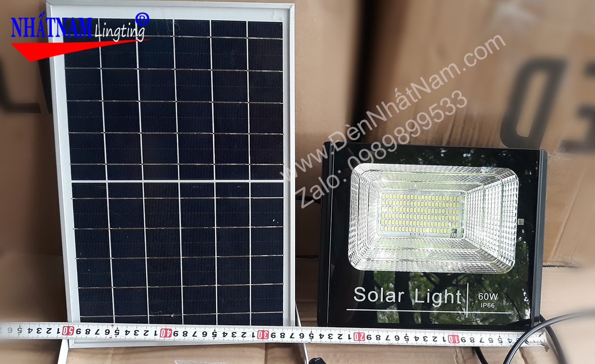 Đèn năng lượng mặt trời 60w cao cấp