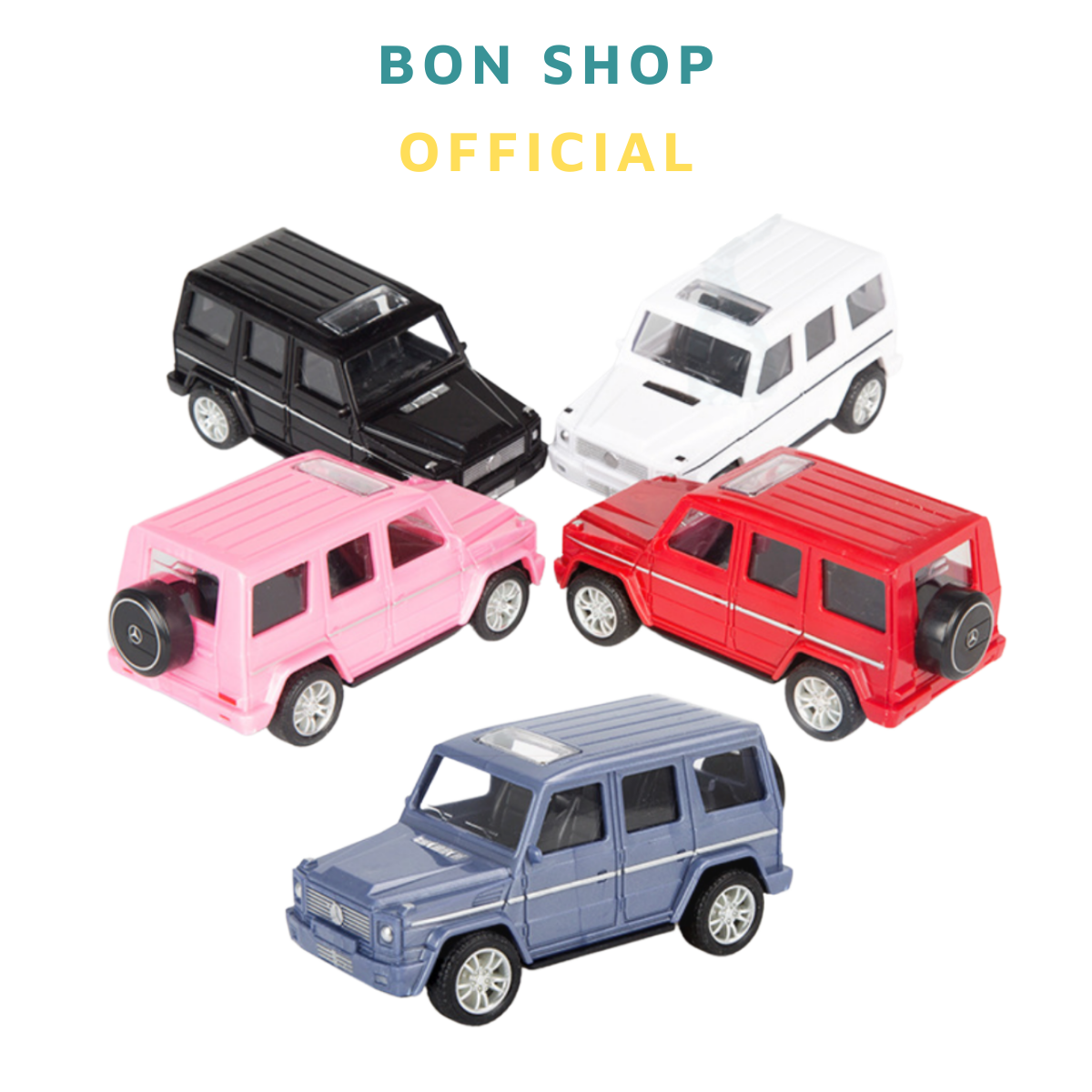 Mô hình xe hơi Jeep đồ chơi trang trí bánh kem sinh nhật