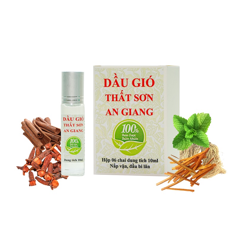 Combo hộp 06 chai dầu viêm xoang thất sơn an giang | chai 10ml