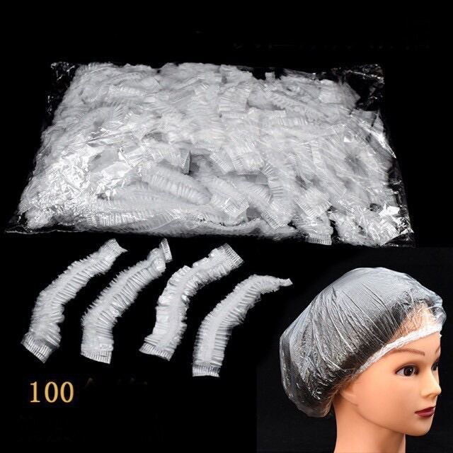 Mũ nilon trùm đầu hỗ trợ nhuộm tóc