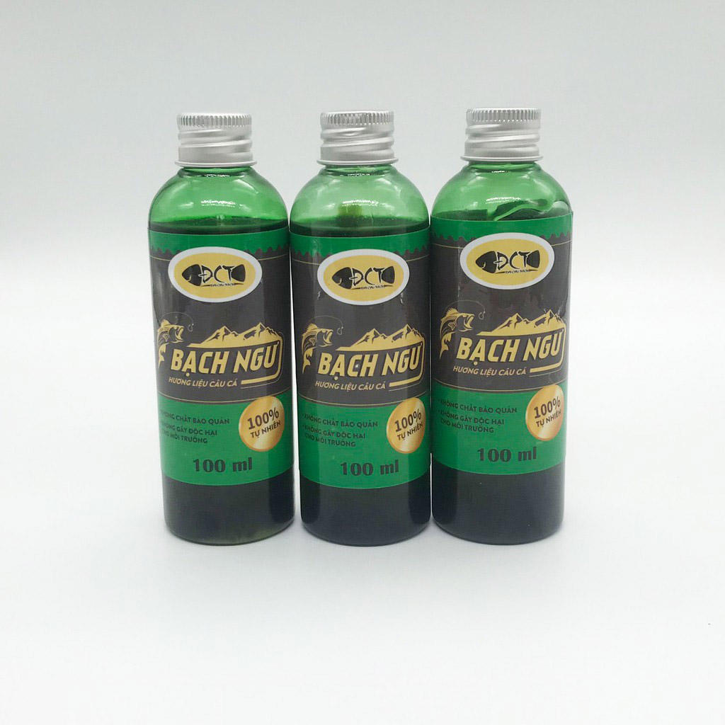 Hương liệu câu cá trắm đen- Hắc ngư -Bạch ngư- 200ml- đài câu thích