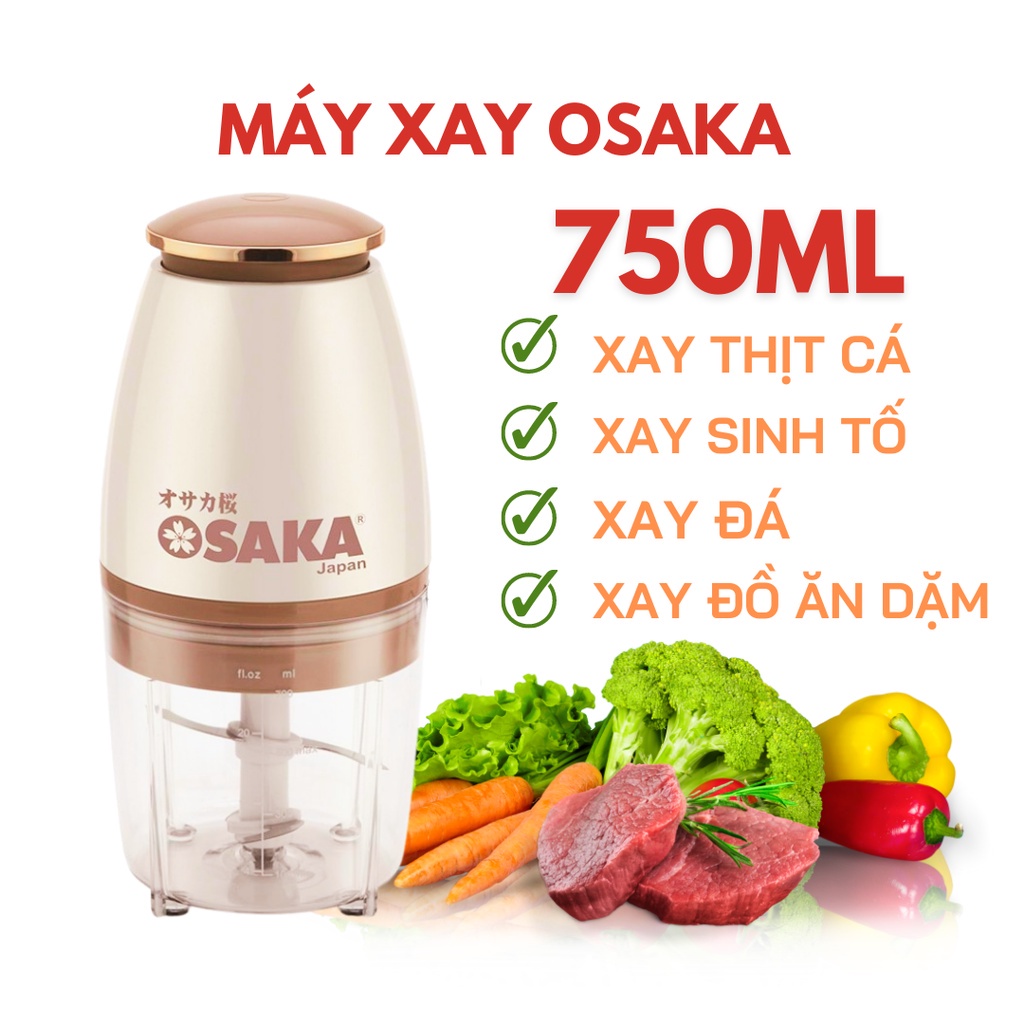 Máy xay đa năng osaka 4 lưỡi cắt
