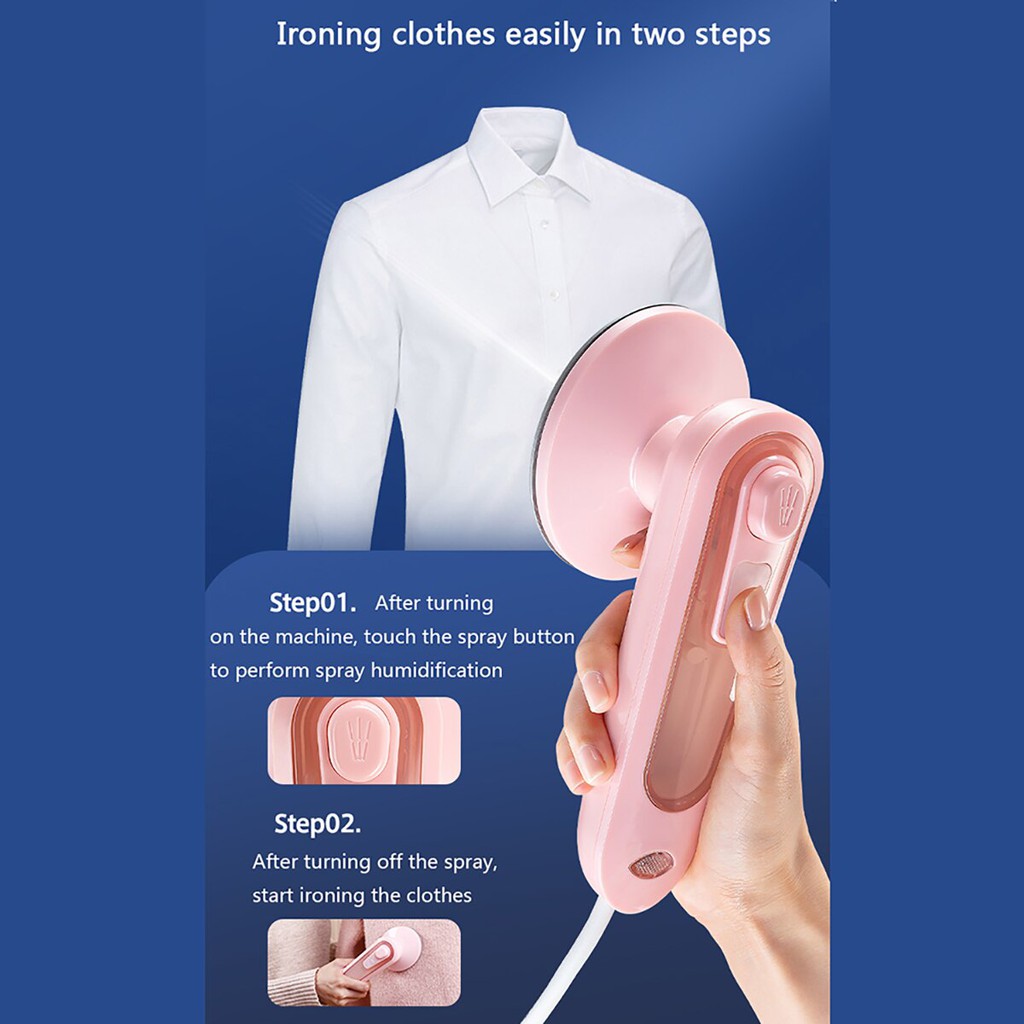 Bàn là hơi nước mini, du lịch tiện lợi - bàn ủi hơi nước mini gia đình