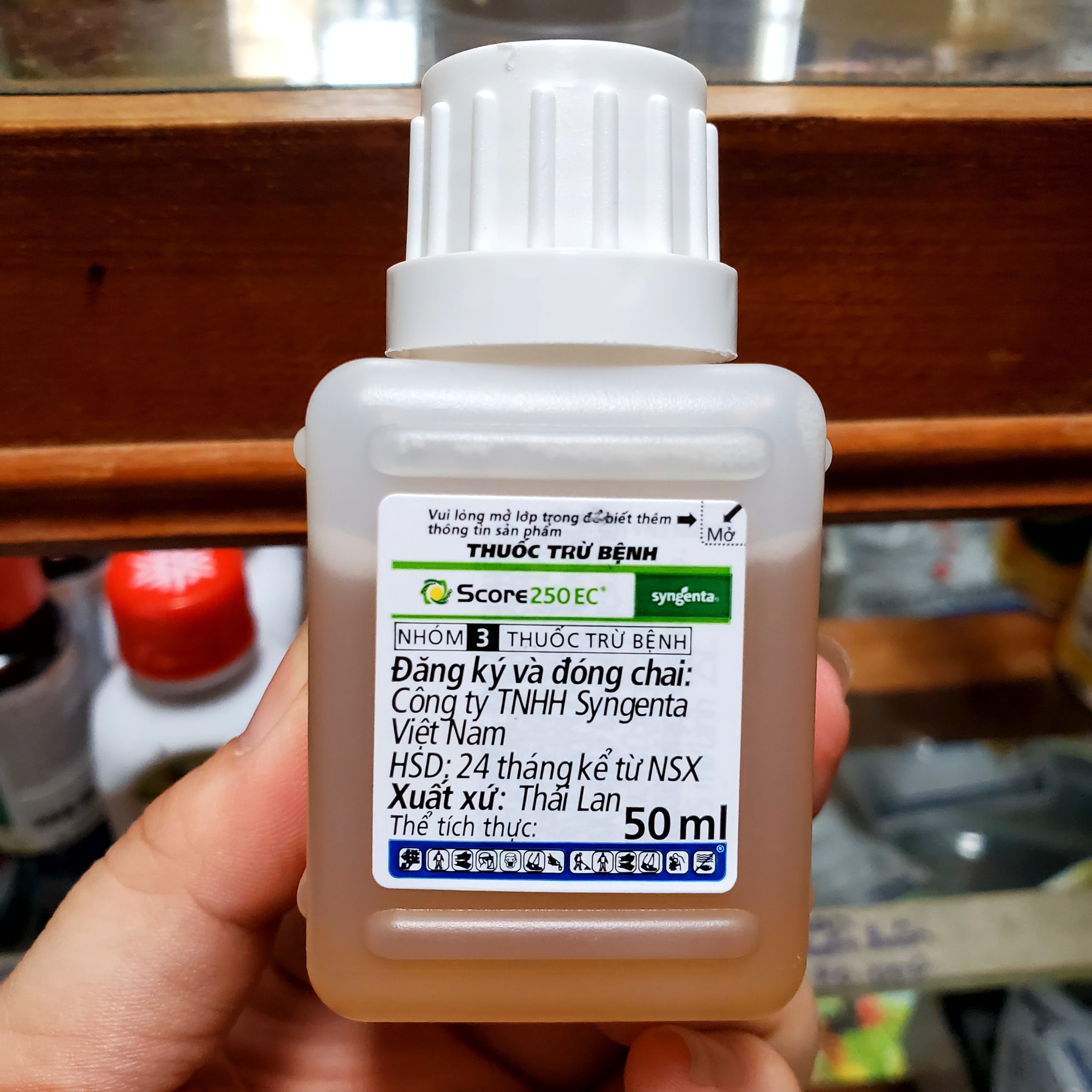 Thuốc trừ bệnh Score 250EC- 50ml - thán thư, sương mai, mốc sương
