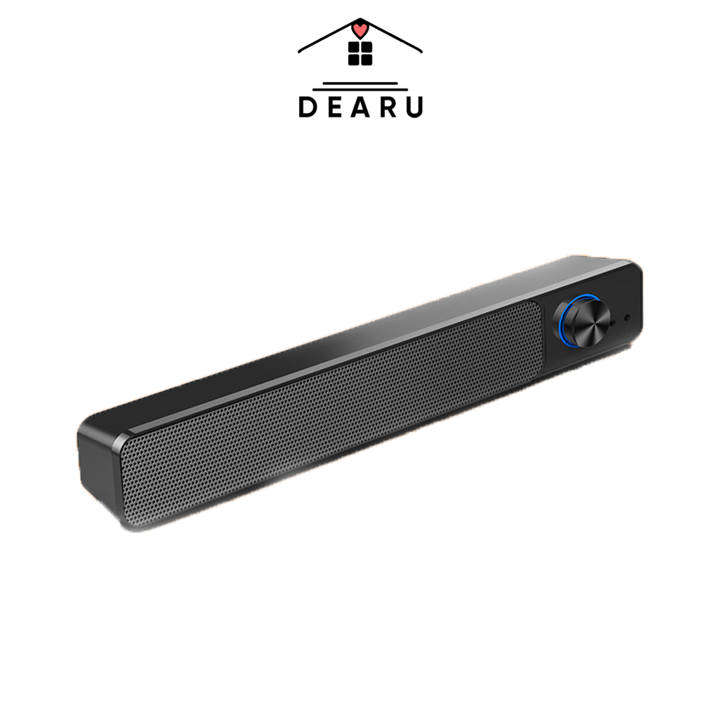 Loa bluetooth máy tính tích hợp dùng cả điện thoại G18, tích hợp cổng USB tiện lợi