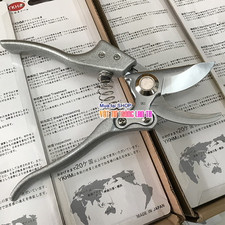 Kéo cắt cành thép SK5 nhập khẩu Nhật Bản