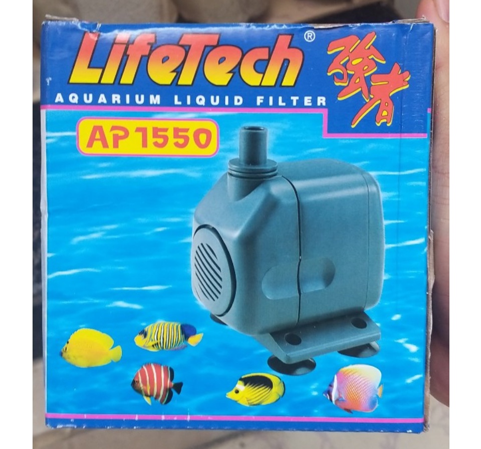 Máy bơm nước hồ cá lifetech ap 1550 18w dùng cho hồ cá cảnh, hòn non bộ