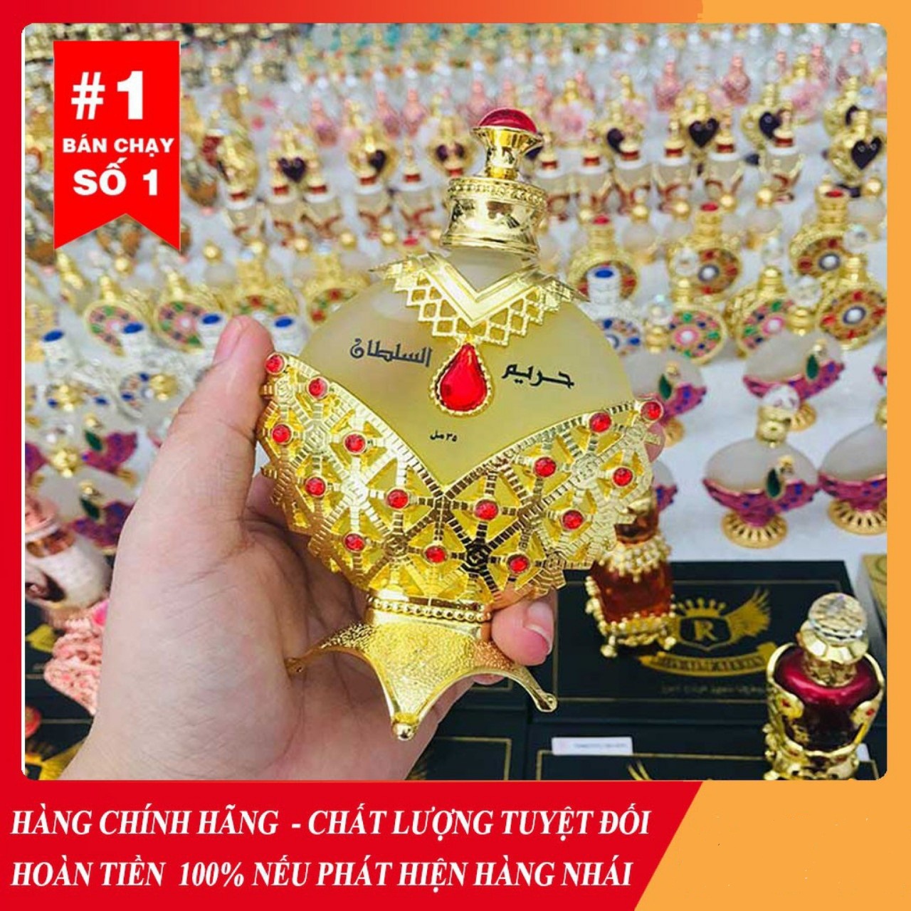 TINH DẦU NƯỚC HOA DUBAI HAREEM AL SULTAN ĐỎ