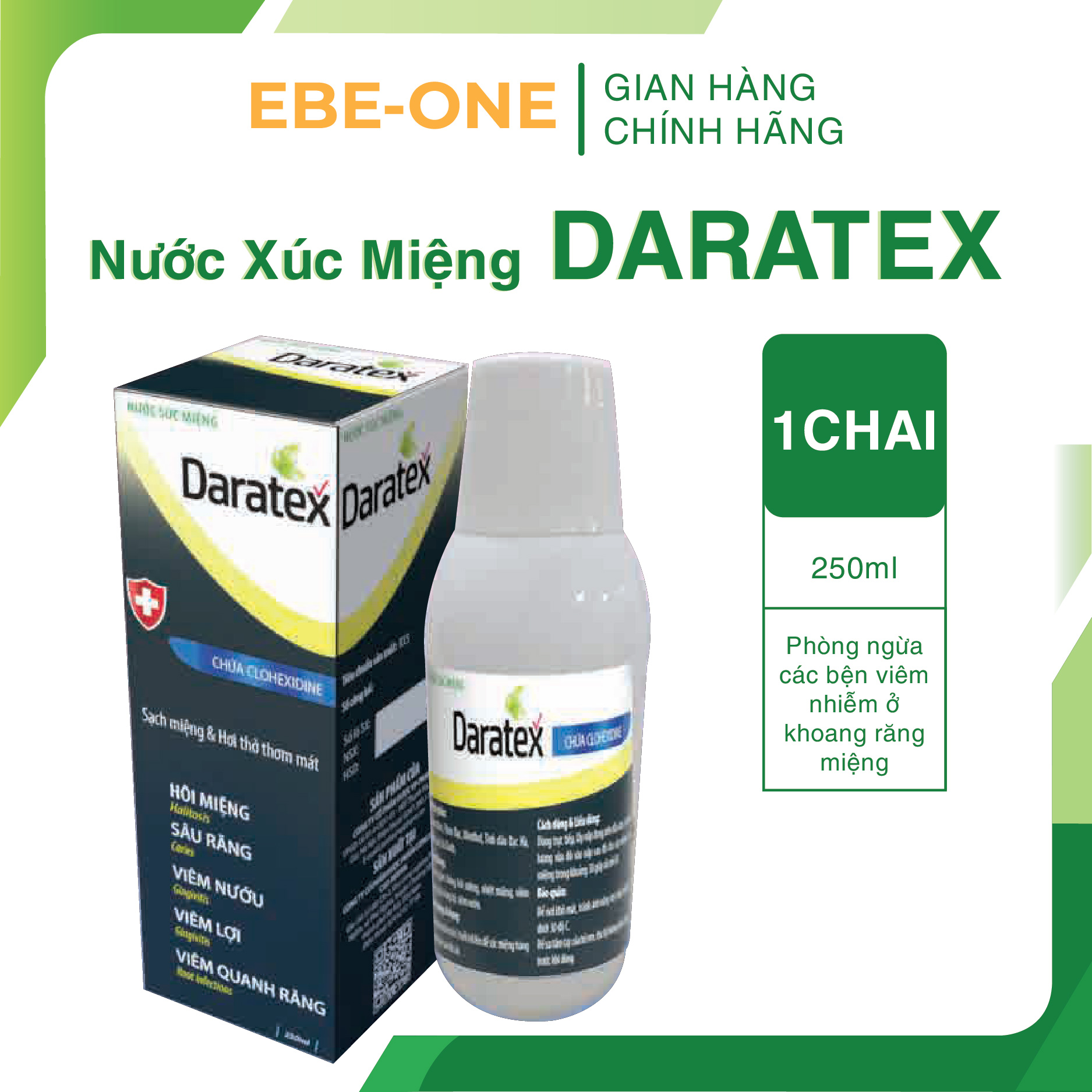 Nước Súc Miệng DARATEX