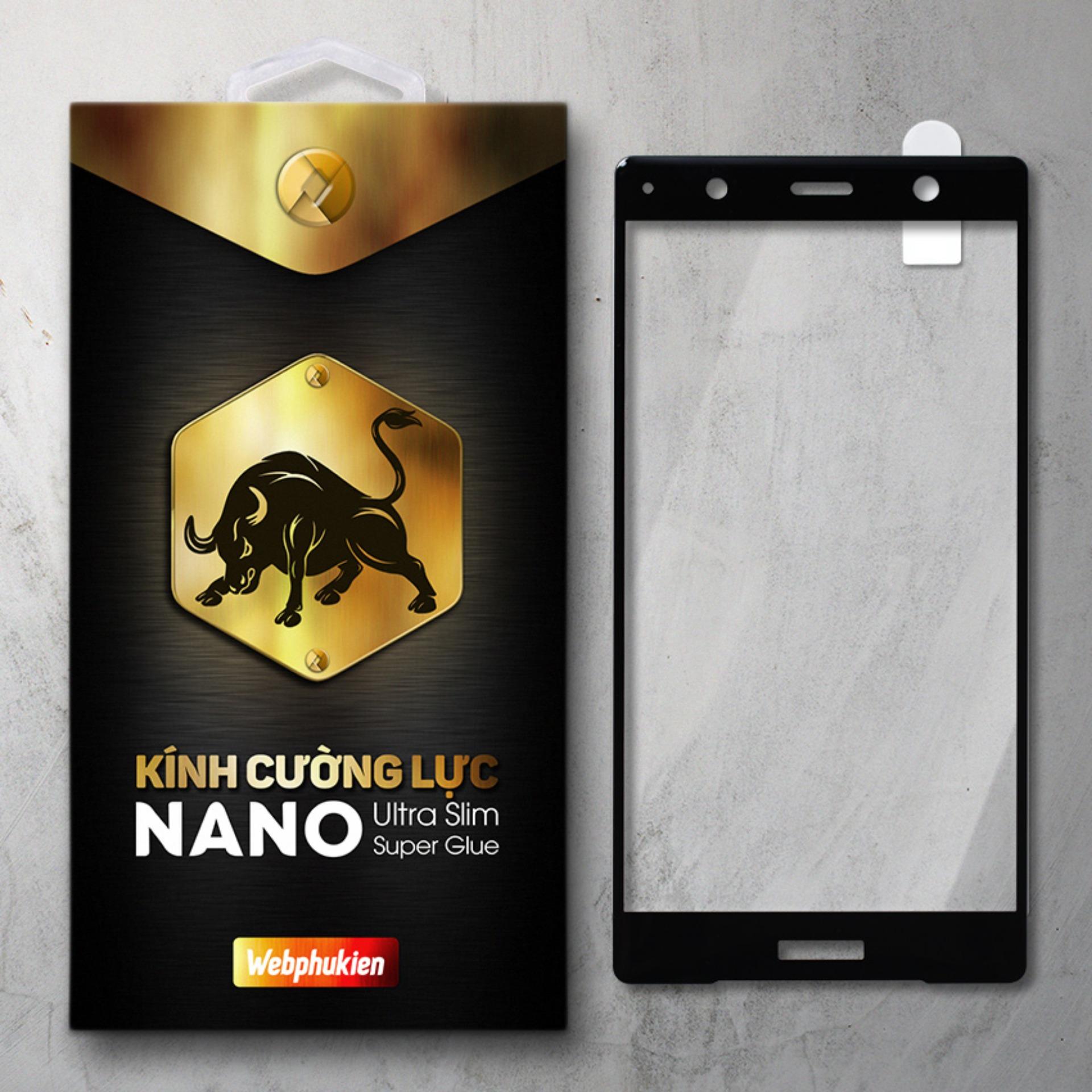Miếng dán cường lực Webphukien cho Sony Xperia XZ2 Premium Full 9H
