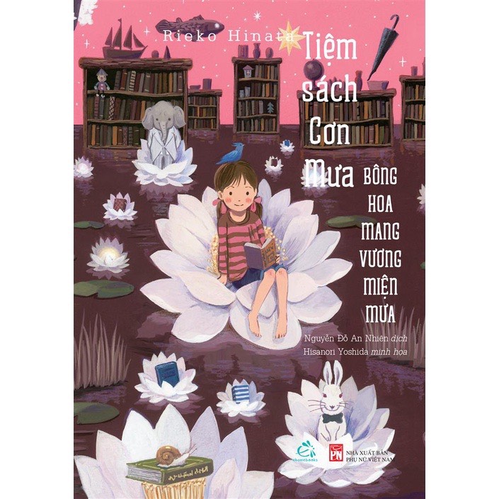 Sách Tiệm sách cơn mưa tập 5: Bông hoa mang vương viện mưa