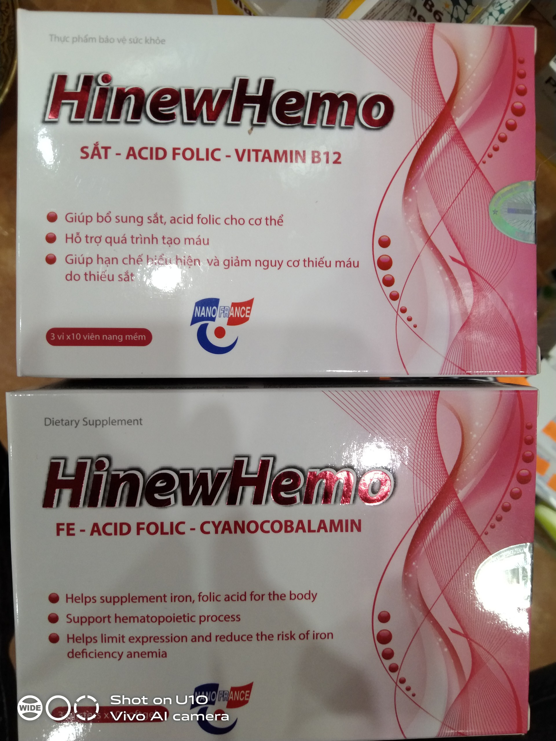 VIÊN UỐNG BỔ SUNG SẮT HINEWHEMO