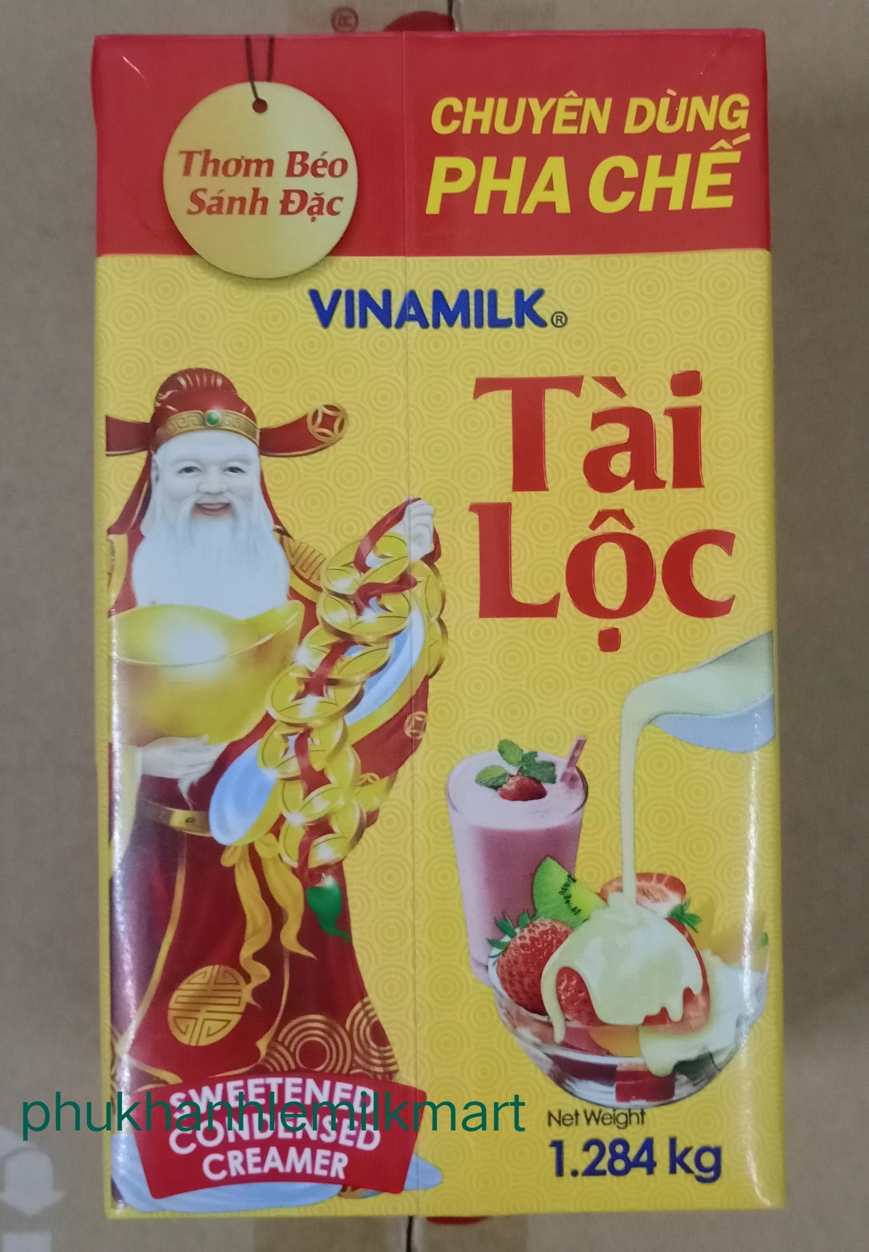 Sữa đặc Vinamilk tài lộc hộp 1284g