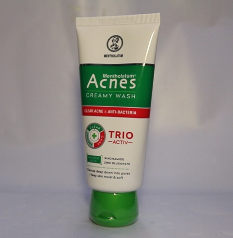 Sữa rửa mặt acnes creamy wash kem rửa mặt ngừa mụn 100g