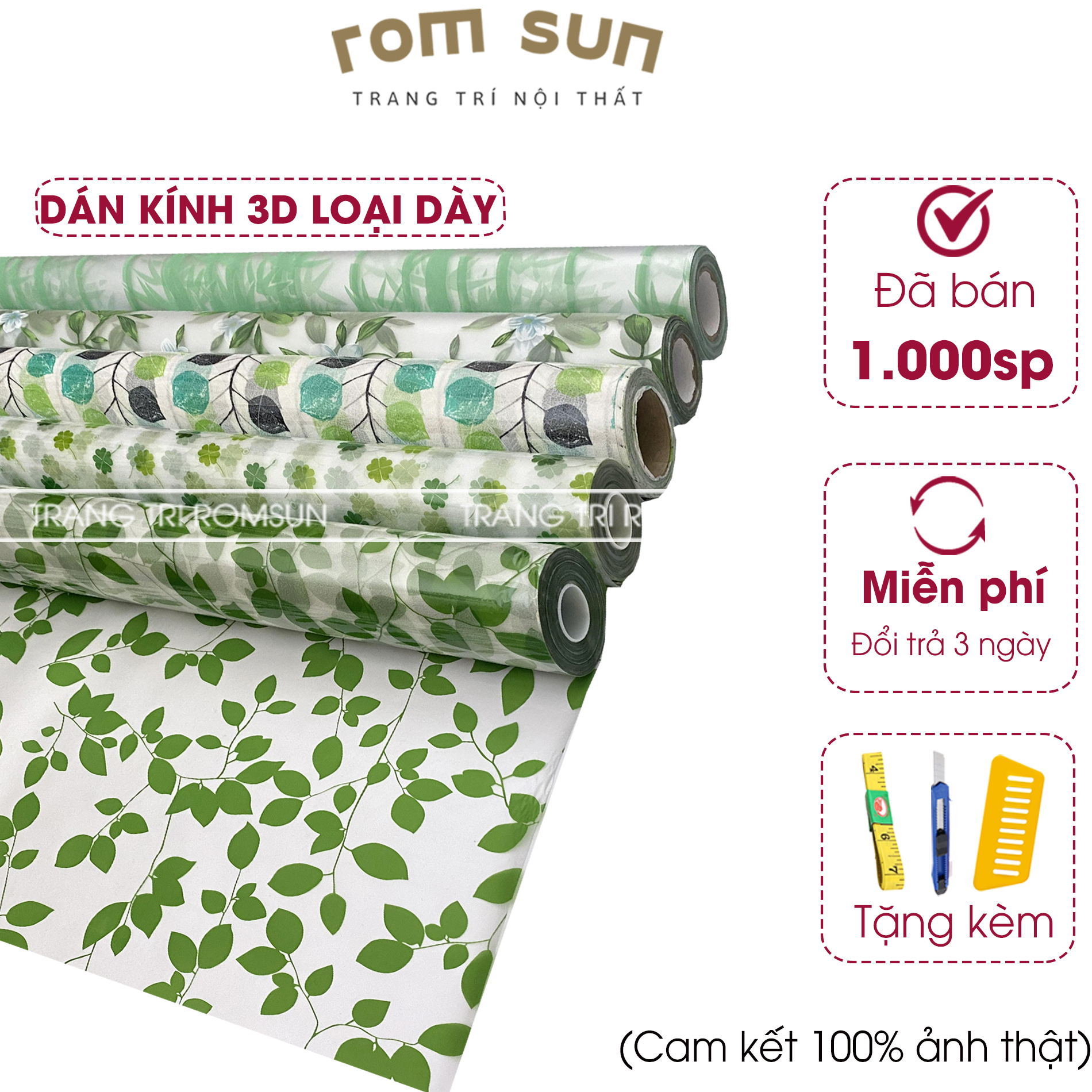 Decal dán kính 3D LOẠI DÀY che chống nắng,chống nhìn trộm – Giấy đề can dán kính mờ dán văn phòng, phòng ngủ, phòng tắm, cửa sổ,cửa kính,phòng khách nhiều mẫu họa gạch hoa 3D cao cấp