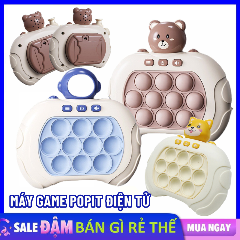  Đồ Chơi Pop It Điện Tử Thế Hệ Mơi - Máy Chơi Game POP PIT Rèn Luyện Phản Xạ Trí Tuệ Vui Nhộn Cho Bé - Đồ Chơi Bóp Bóp Giải Trí Giảm Stress 