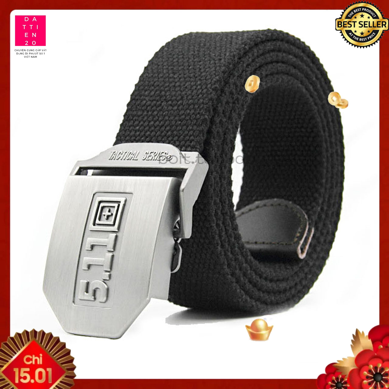 THẮT LƯNG THỜI TRANG VẢI DÙ ĐI PHƯỢT 5.11 TACTICAL SERIES