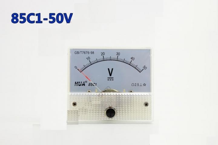 Vôn kế kim dc 85c1 50v