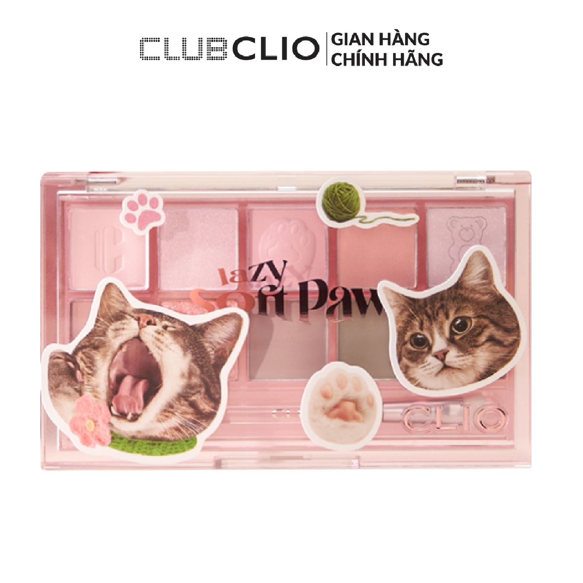 Bảng màu mắt 10ô clio pro eye palette 6g