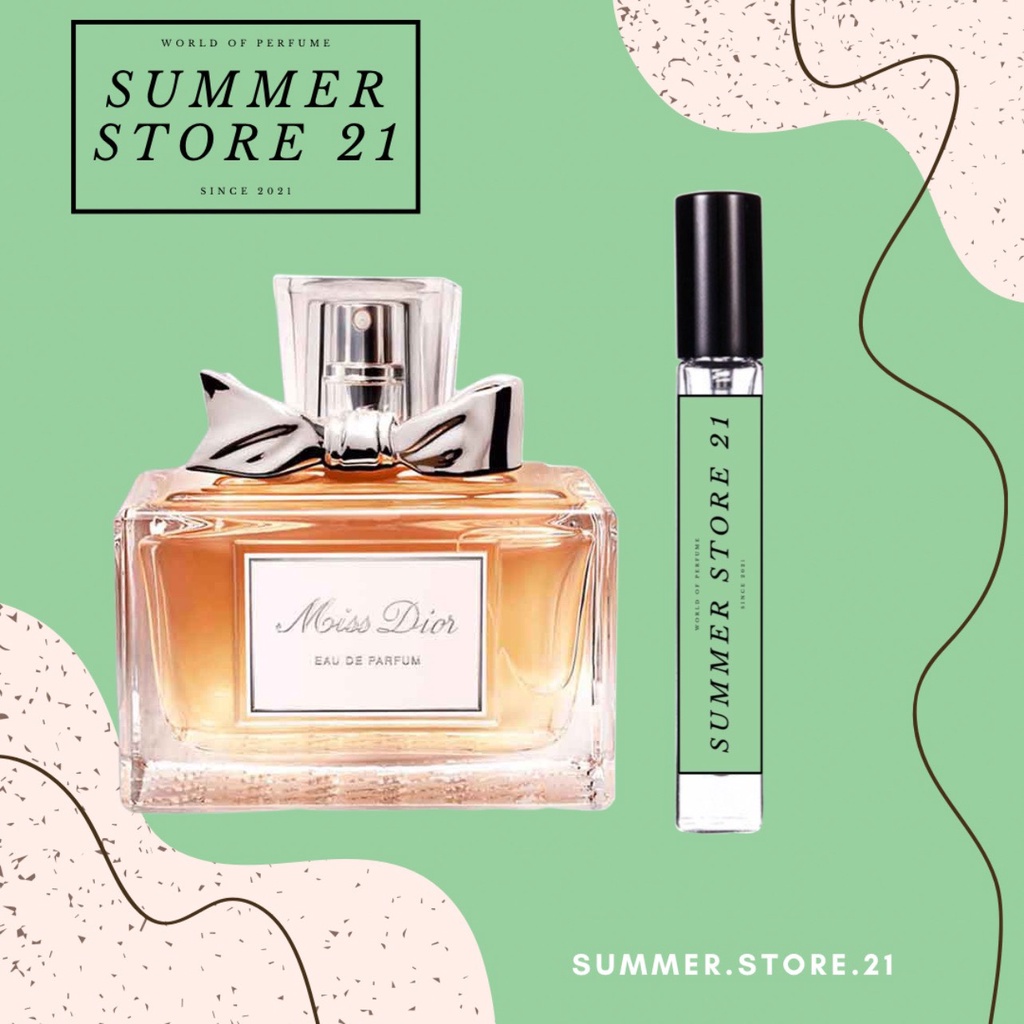 Nước hoa nữ miss-𝒟.𝐼.𝒪.𝑅-eau de parfum - 5𝘮𝘭/10𝘮𝘭