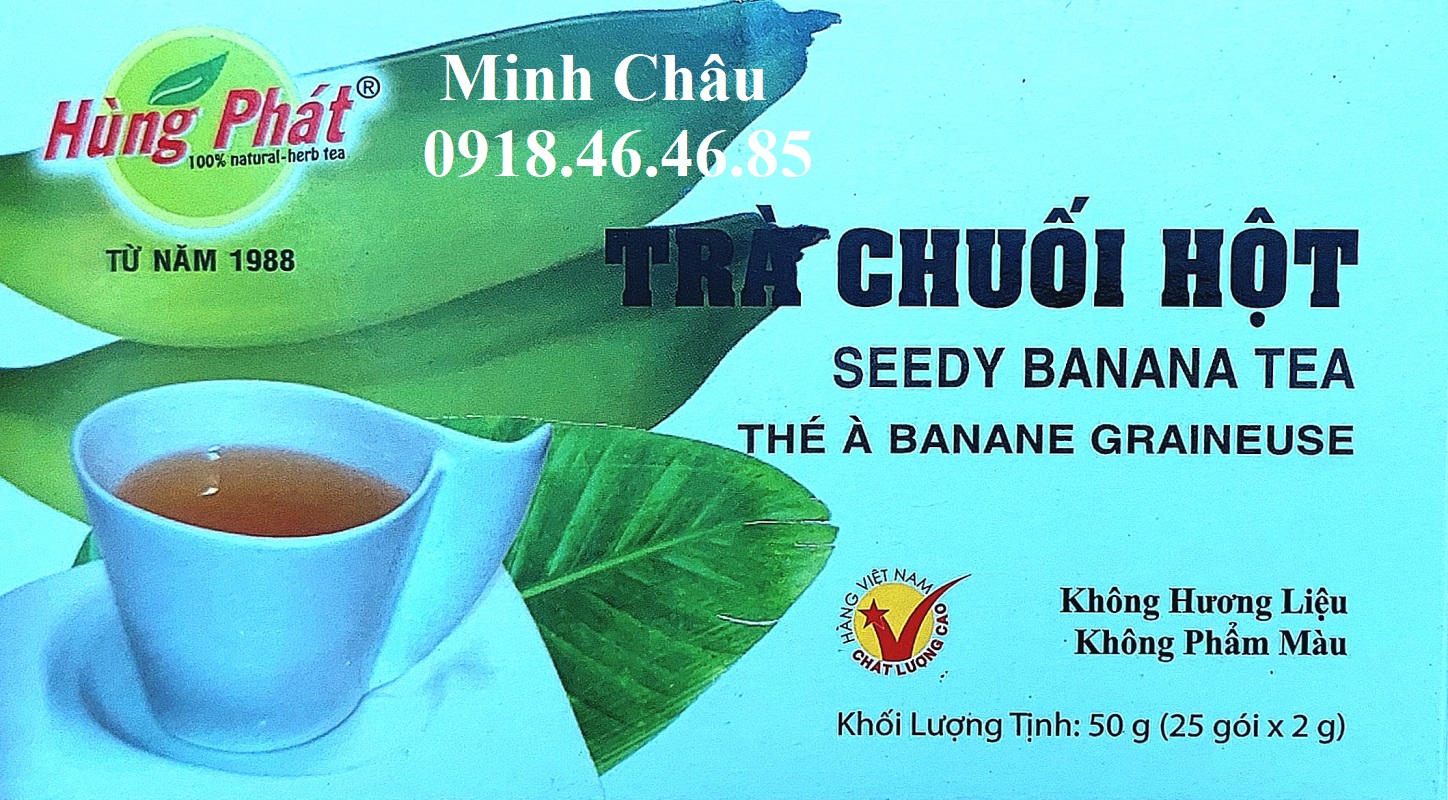 [HCM]Trà chuối hột Hùng Phát