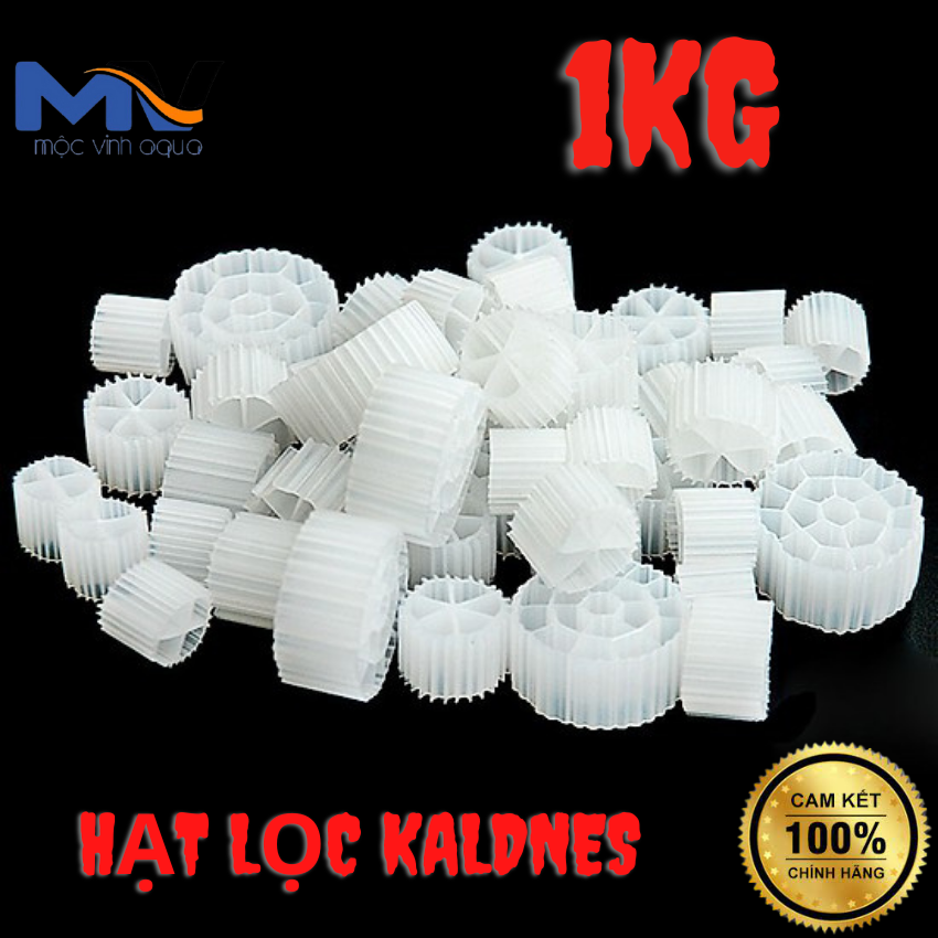 HẠT LỌC KALDNES 6 CÁNH VÀ 12 CÁNH 1KG | CỬA HÀNG CÁ CẢNH VÀ THIẾT BỊ LỌC NƯỚC HỒ CÁ MỘC VINH AQUA