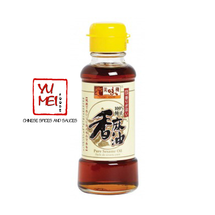 Dầu mè yummy house nguyên chất 100%12c/ sesame oil - nk hongkong