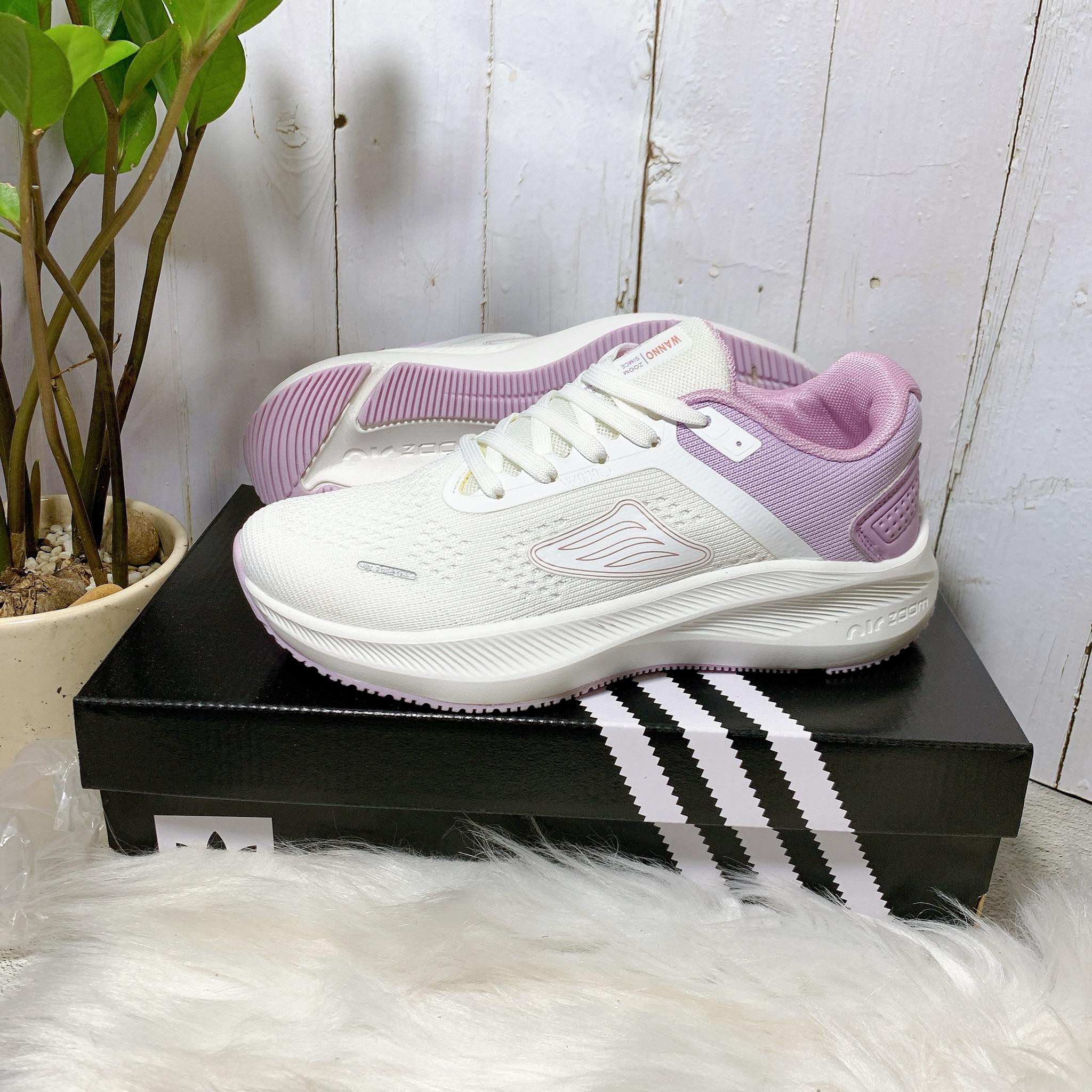 [HCM]Giày Trắng Sneaker Nữ Thời Trang Wanno Chuẩn VN-XK Chất Lượng HotTrend 2022 [ Tặng Box]