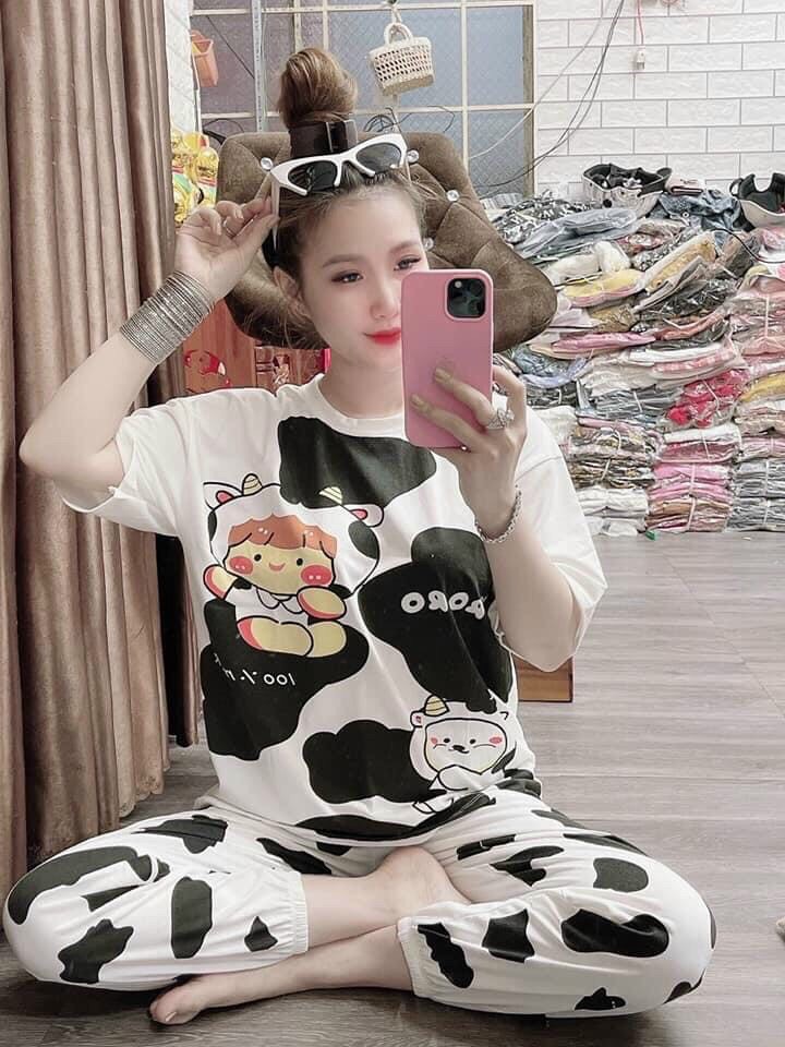 Sét bộ da cá con bò sữa cực hot