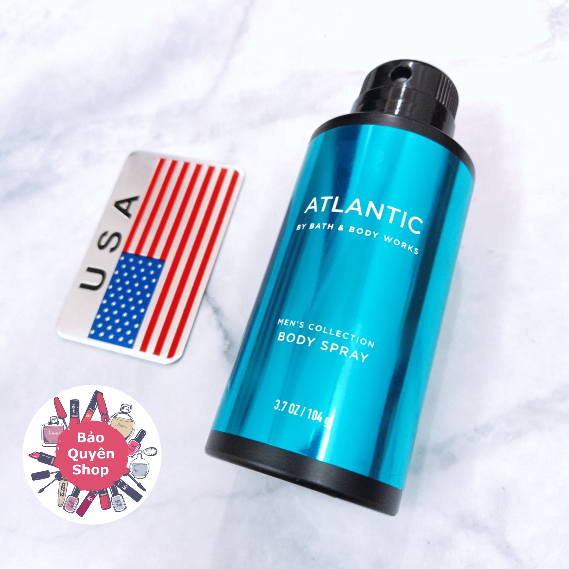 Xịt toàn thân nam Bath & Body Works - Atlantic - Men's Collection Body Spray 104g