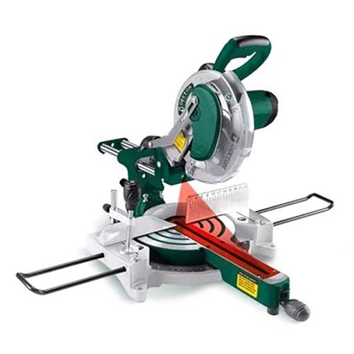 Máy cắt nhôm đa góc trượt 255mm 2000w điện 220v dekton - dk-cn256bt bảo hành 6 tháng