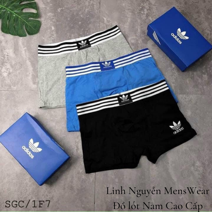 Quần sịp - sịp đùi das thêu chất cotton thoáng mát
