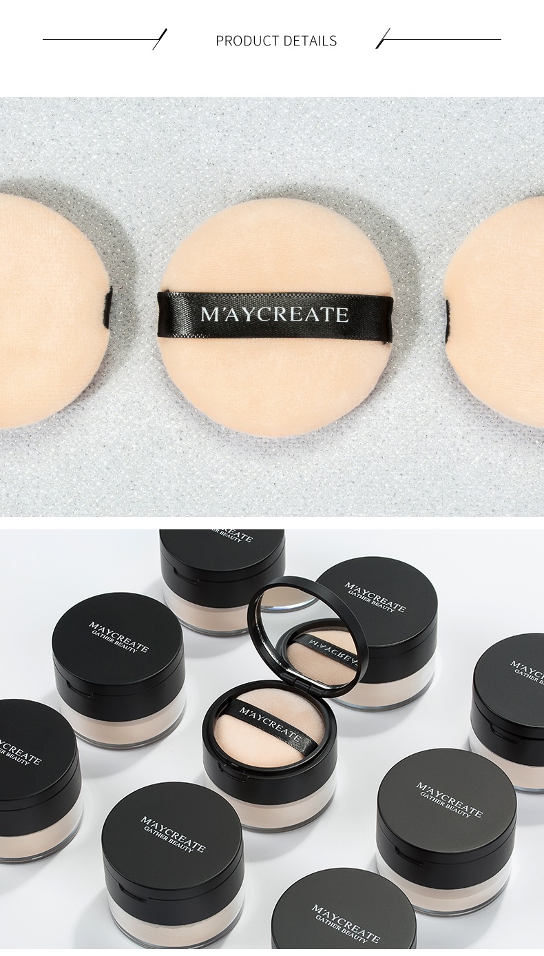 Phấn phủ bột kiềm dầu Maycreate