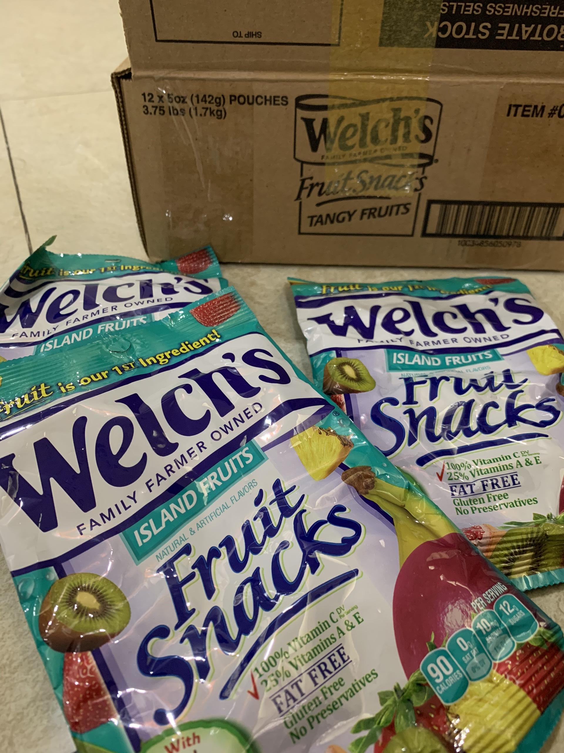 Kẹo dẻo trái cây Welchs vị Island Fruit