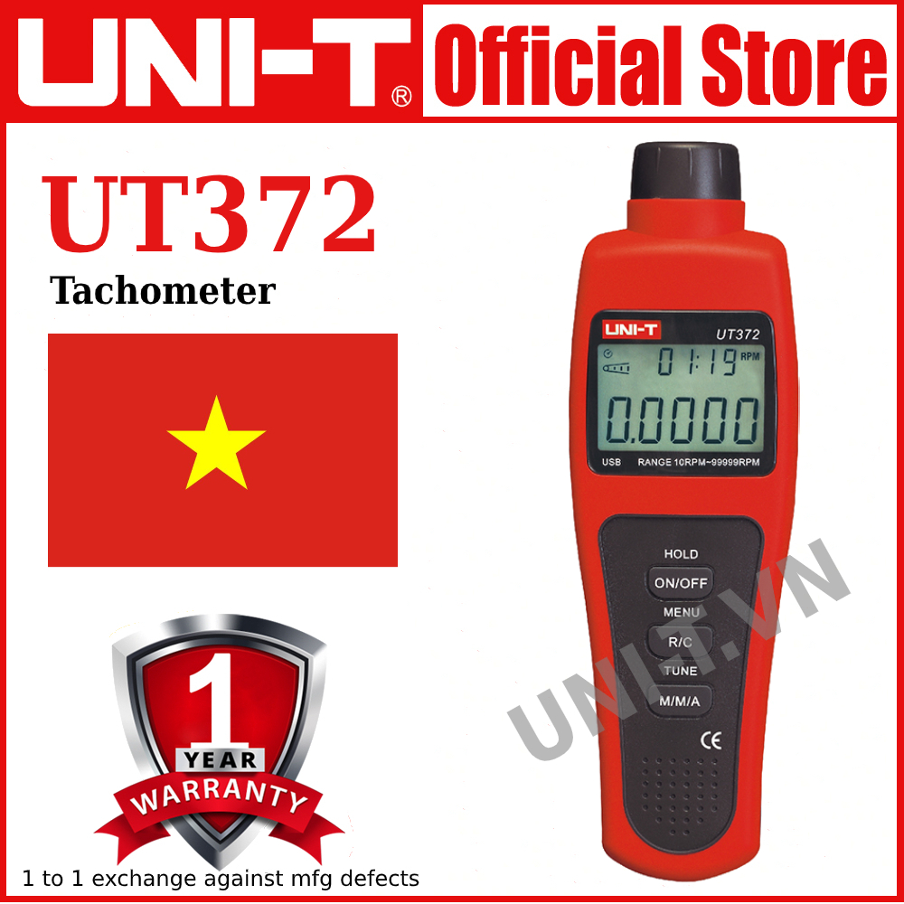 Uni-t ut372 non-contact tachometers