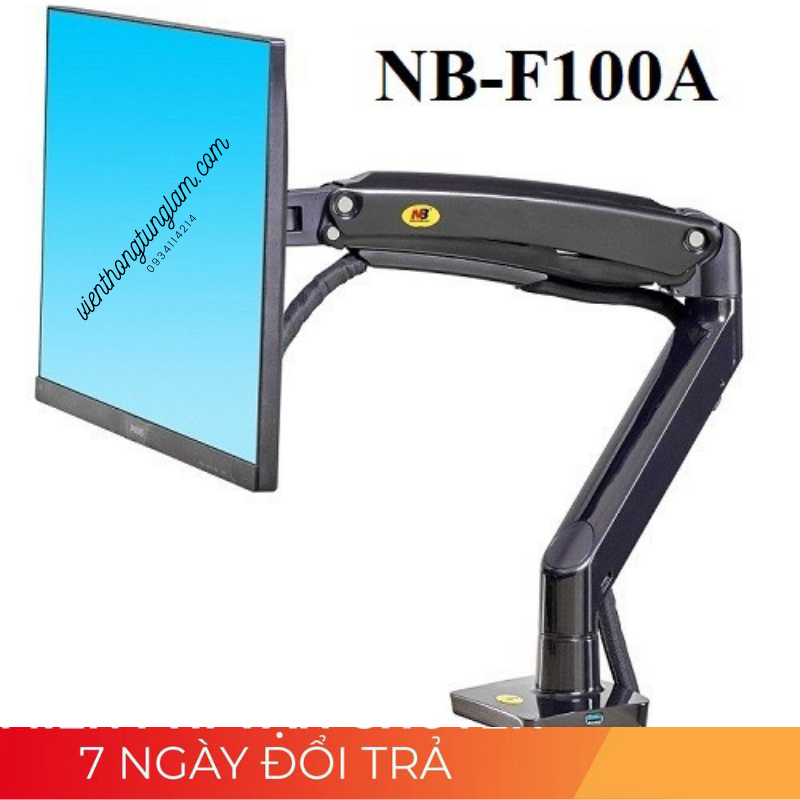 Giá treo màn hình máy tính NB F100A 22 - 35 inch Chính Hãng Model Mới 2021
