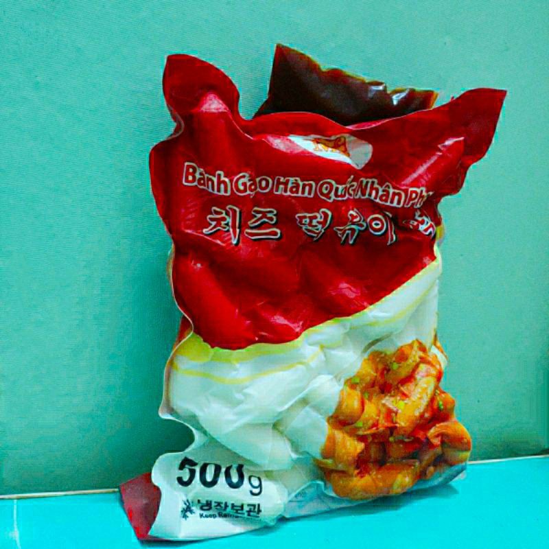 500g tokboki nhân phomai kèm sốt