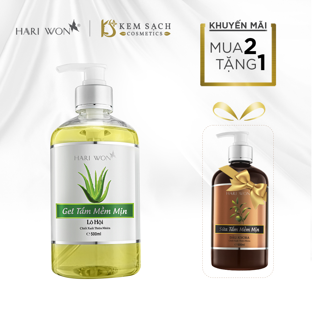 Sữa tắm mịn da nha đam